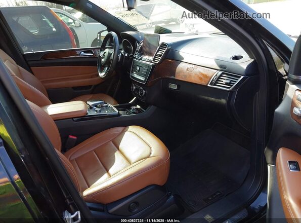 4JGDF6EEXHA844684 2017 MERCEDES-BENZ GLS 450 Black Вид салону спереду