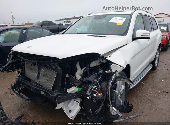 4JGDF6EEXHA947488 2017 MERCEDES-BENZ GLS 450 White Vista frontal