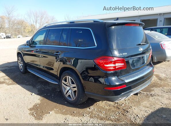 4JGDF6EEXJA997104 2018 MERCEDES-BENZ GLS 450 Черный Задняя левая четверть
