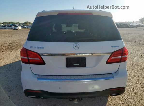 4JGDF7DE1JB084281 2018 MERCEDES-BENZ GLS White Rear view