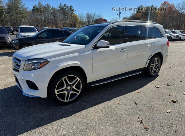 4JGDF7DE2HA874706 2017 MERCEDES-BENZ GLS White Rear left