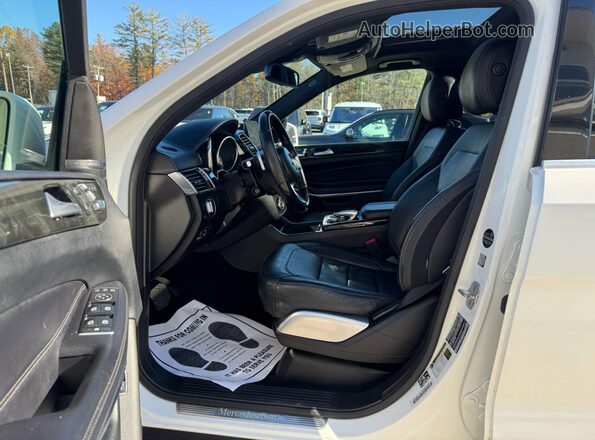 4JGDF7DE2HA874706 2017 MERCEDES-BENZ GLS White Instrument cluster view