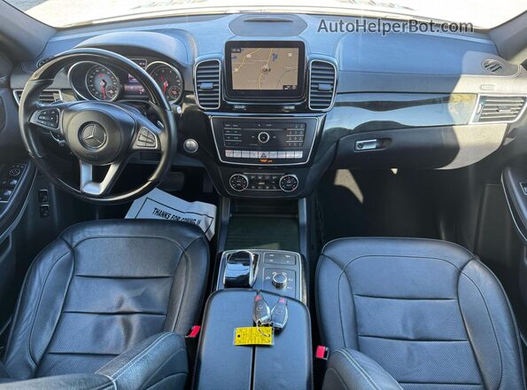 4JGDF7DE2HA874706 2017 MERCEDES-BENZ GLS White Engine compartment view