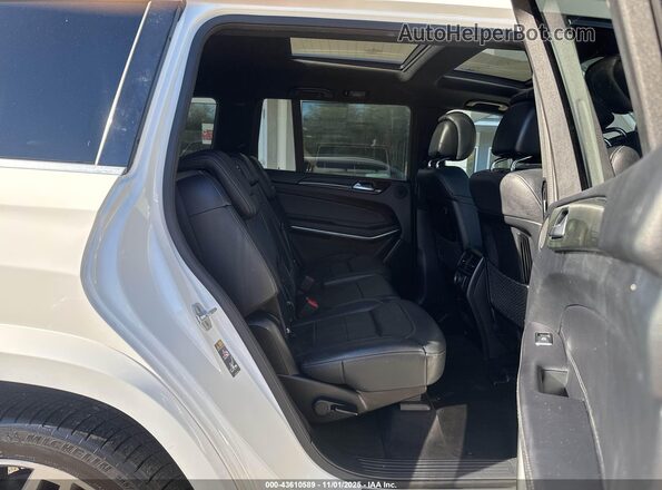 4JGDF7DE2HA874706 2017 MERCEDES-BENZ GLS 550 White VIN sticker view