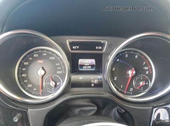 4JGDF7DE4KB185672 2019 MERCEDES-BENZ GLS White Սարքավորումների վահանակի տեսք