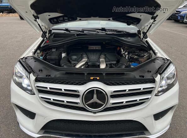 4JGDF7DE7JB046604 2018 MERCEDES-BENZ GLS Белый Вид панели приборов