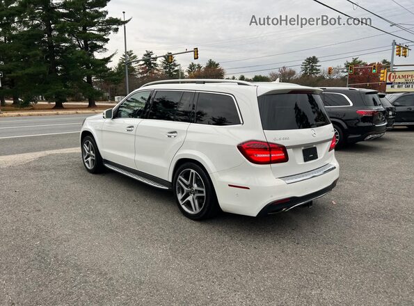 4JGDF7DE7JB046604 2018 MERCEDES-BENZ GLS Белый Задняя правая четверть