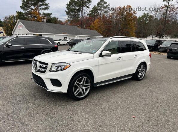 4JGDF7DE7JB046604 2018 MERCEDES-BENZ GLS Белый Задняя левая четверть