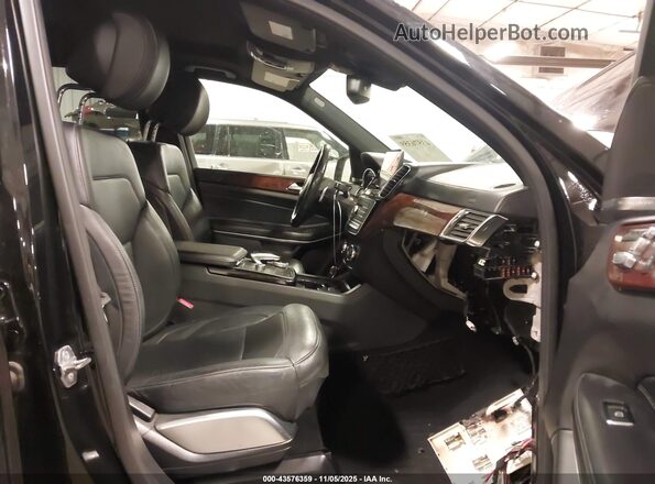 4JGDF7DEXJB094968 2018 MERCEDES-BENZ GLS 550 Черный Вид салона спереди