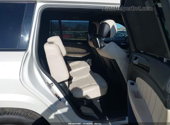 4JGDF7FE4JB115861 2018 MERCEDES-BENZ AMG GLS 63 White VIN sticker view