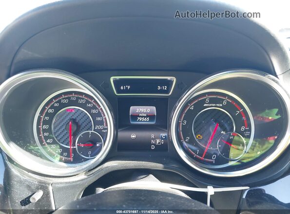 4JGDF7FE4JB115861 2018 MERCEDES-BENZ AMG GLS 63 White Rear seats view