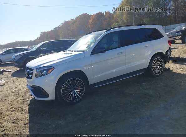 4JGDF7FE4JB115861 2018 MERCEDES-BENZ AMG GLS 63 White Front left