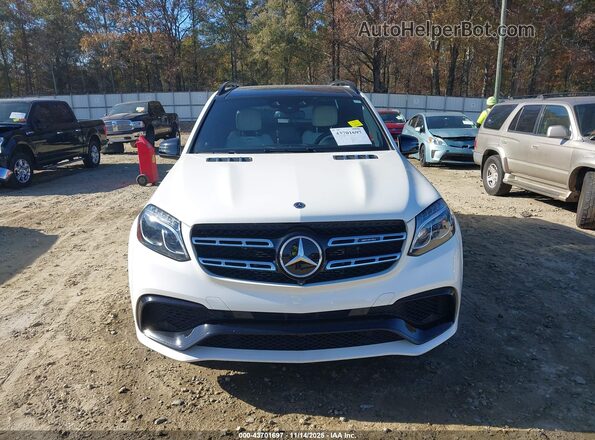 4JGDF7FE4JB115861 2018 MERCEDES-BENZ AMG GLS 63 White Rear interior view