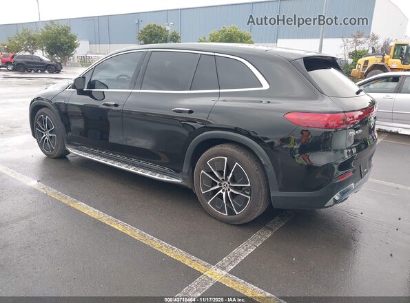 4JGDM2DB4PA013637 2023 MERCEDES-BENZ EQS 450+ SUV Черный Задняя левая четверть