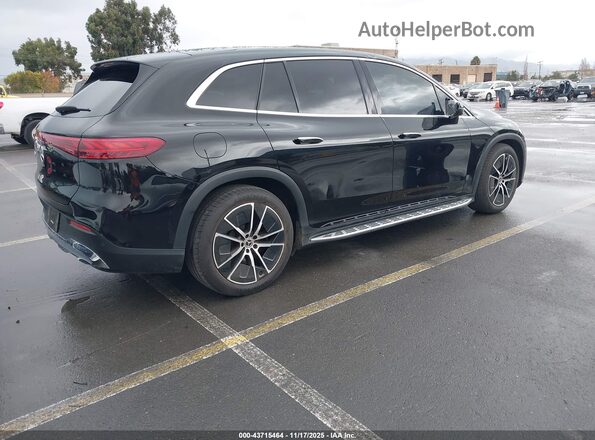 4JGDM2DB4PA013637 2023 MERCEDES-BENZ EQS 450+ SUV Черный Задняя правая четверть