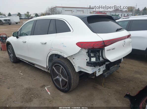 4JGDM4EB8PA008449 2023 MERCEDES-BENZ EQS 580 SUV White Հետևի ձախ