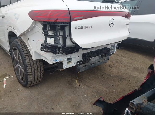 4JGDM4EB8PA008449 2023 MERCEDES-BENZ EQS 580 SUV White Դիմացի տեսք