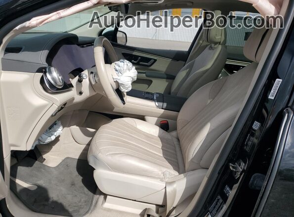 4JGDM4EB9PA002692 2023 MERCEDES-BENZ EQS Черный Вид салона спереди