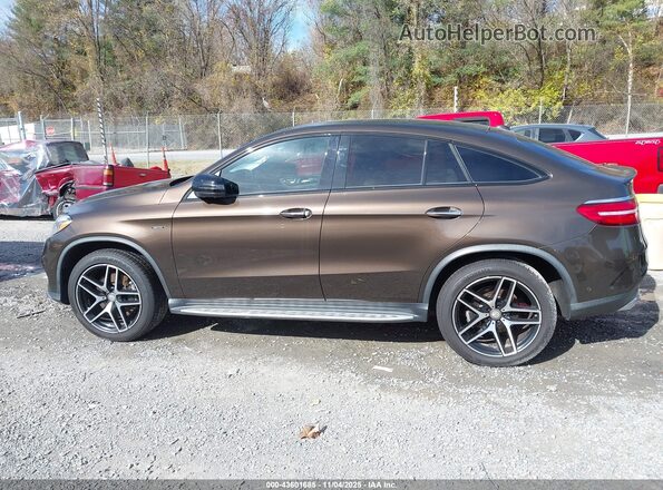 4JGED6EB0GA021180 2016 MERCEDES-BENZ GLE 450 AMG COUPE Brown 360 interior view