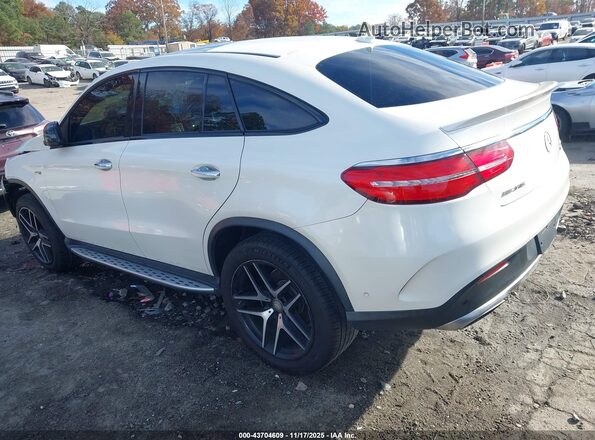 4JGED6EB0HA056254 2017 MERCEDES-BENZ AMG GLE 43 COUPE White Հետևի ձախ