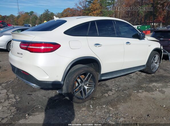 4JGED6EB0HA056254 2017 MERCEDES-BENZ AMG GLE 43 COUPE White Հետևի աջ