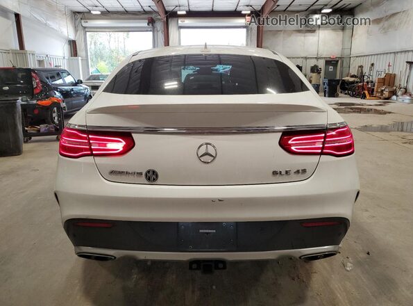 4JGED6EB0HA064046 2017 MERCEDES-BENZ GLE White უკანა ხედი