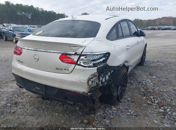 4JGED6EB0KA151307 2019 MERCEDES-BENZ AMG GLE 43 COUPE White Задня права чверть