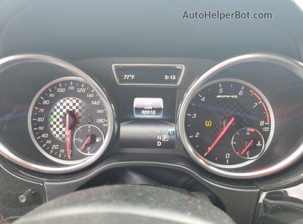 4JGED6EB1KA133804 2019 MERCEDES-BENZ GLE White ხელსაწყოთა პანელის ხედი