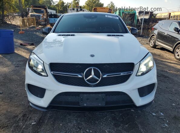 4JGED6EB1KA133804 2019 MERCEDES-BENZ GLE White წინა ხედი