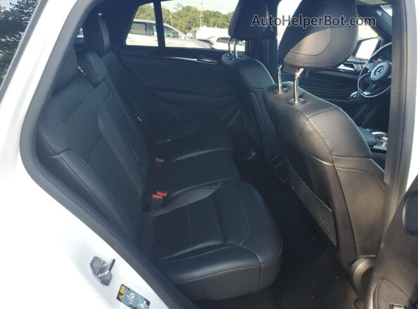 4JGED6EB1KA133804 2019 MERCEDES-BENZ GLE White უკანა სალონის ხედი