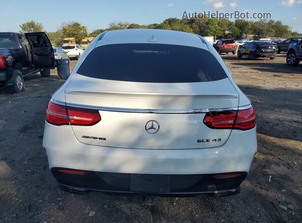 4JGED6EB1KA133804 2019 MERCEDES-BENZ GLE White უკანა ხედი