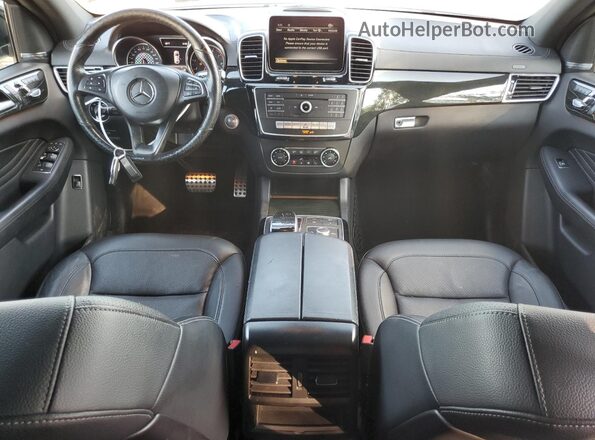 4JGED6EB1KA133804 2019 MERCEDES-BENZ GLE White წინა პანელის ხედი