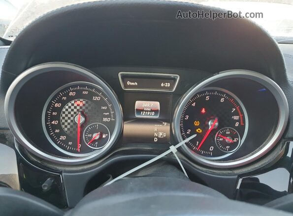 4JGED6EB2GA013064 2016 MERCEDES-BENZ GLE Black Vista del cuadro de instrumentos
