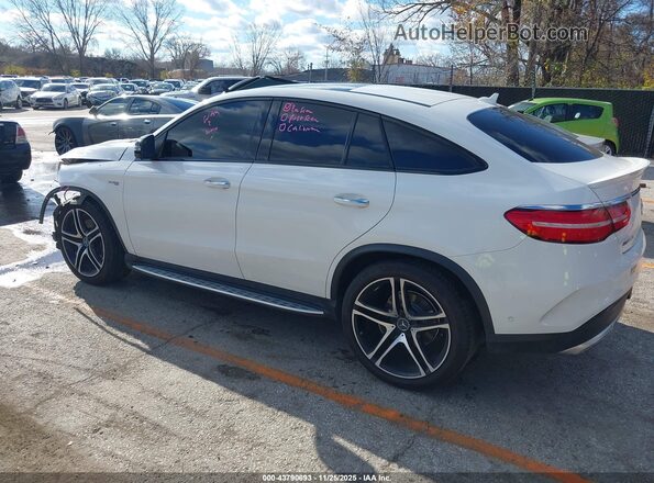 4JGED6EB2KA154208 2019 MERCEDES-BENZ AMG GLE 43 COUPE White Задня ліва чверть