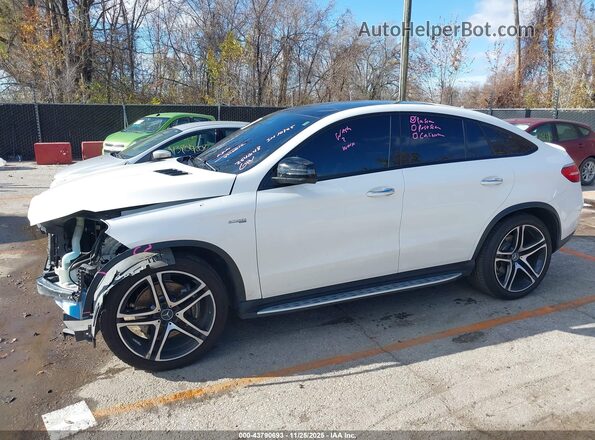 4JGED6EB2KA154208 2019 MERCEDES-BENZ AMG GLE 43 COUPE White Передня ліва чверть