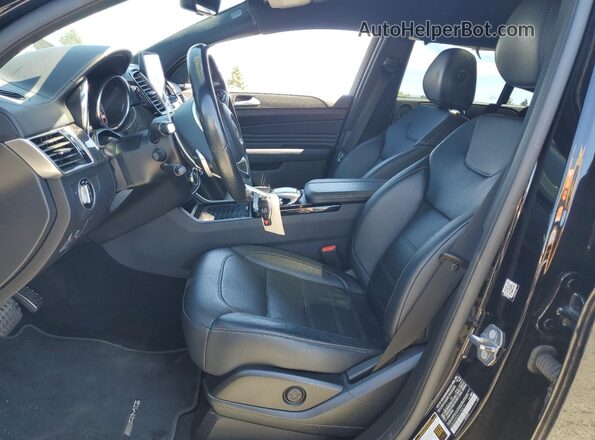 4JGED6EB3KA140219 2019 MERCEDES-BENZ GLE Black Front interior view