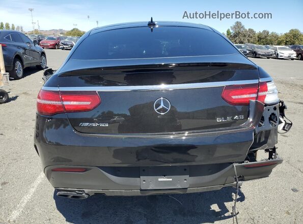 4JGED6EB3KA140219 2019 MERCEDES-BENZ GLE Black Rear view