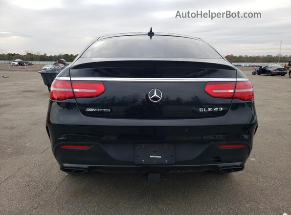 4JGED6EB4KA153593 2019 MERCEDES-BENZ GLE Black Widok z tyłu