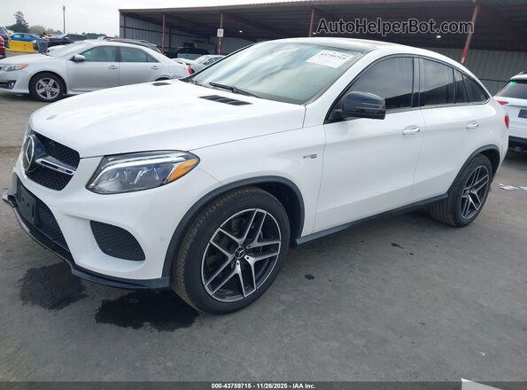 4JGED6EB6KA128615 2019 MERCEDES-BENZ AMG GLE 43 COUPE White Front left