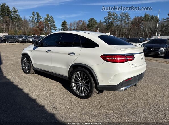 4JGED6EB7JA097163 2018 MERCEDES-BENZ AMG GLE 43 COUPE White Rear left