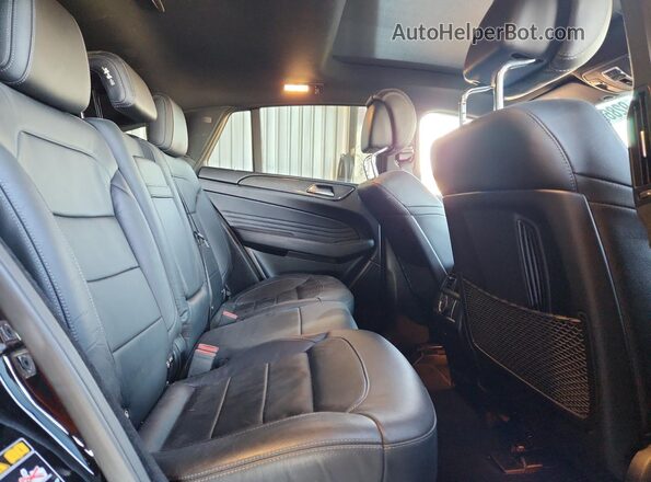 4JGED6EB7KA138392 2019 MERCEDES-BENZ GLE Двухцветный Вид задней части салона