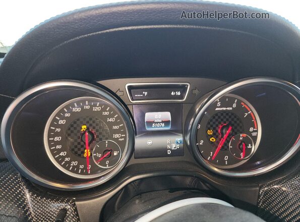 4JGED6EB7KA138392 2019 MERCEDES-BENZ GLE Двухцветный Вид щитка приборов