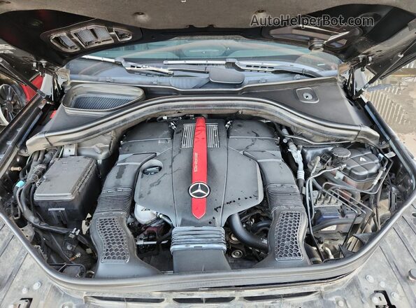 4JGED6EB7KA138392 2019 MERCEDES-BENZ GLE Двухцветный Вид подкапотного пространства