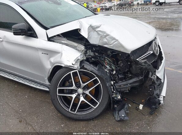 4JGED6EB8GA015580 2016 MERCEDES-BENZ GLE 450 AMG COUPE Silver Դիմացի տեսք