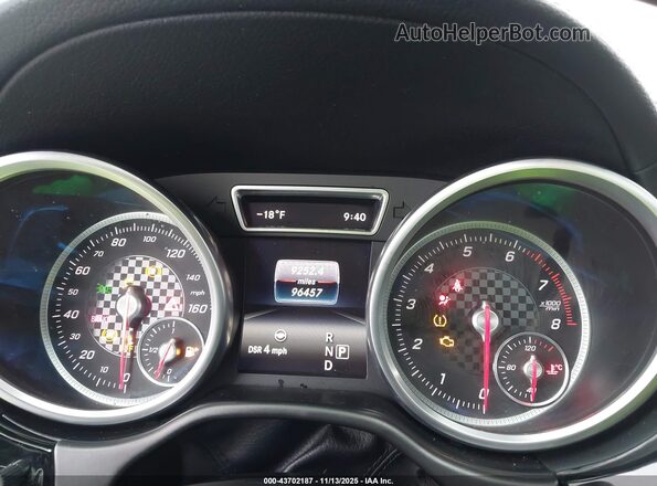 4JGED6EB8GA015580 2016 MERCEDES-BENZ GLE 450 AMG COUPE Silver Հետևի նստատեղերի տեսք
