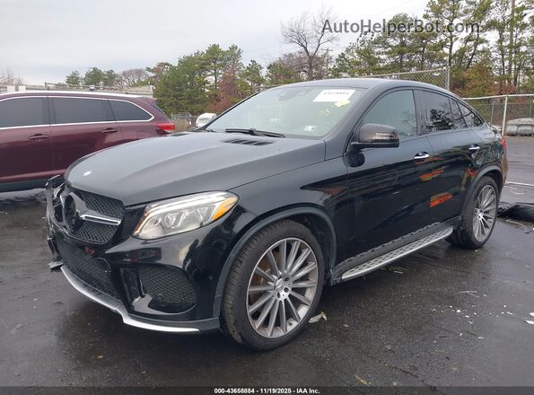 4JGED6EB8HA052355 2017 MERCEDES-BENZ AMG GLE 43 COUPE Black Առջևի ձախ երեք քառորդ տեսարան