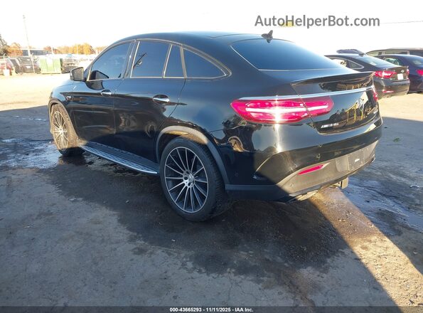 4JGED6EB9KA148325 2019 MERCEDES-BENZ AMG GLE 43 COUPE Black უკანა მარცხენა