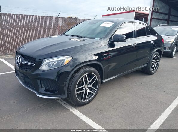 4JGED6EBXGA012891 2016 MERCEDES-BENZ GLE 450 AMG COUPE Black Vista tres cuartos delantera izquierda