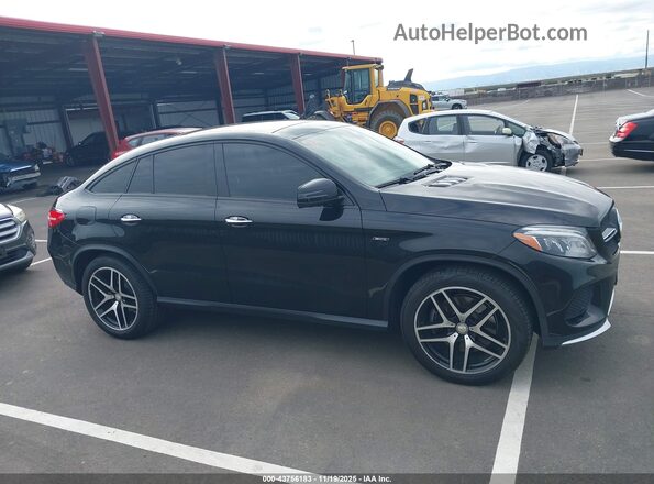 4JGED6EBXGA012891 2016 MERCEDES-BENZ GLE 450 AMG COUPE Black Vista interior trasera