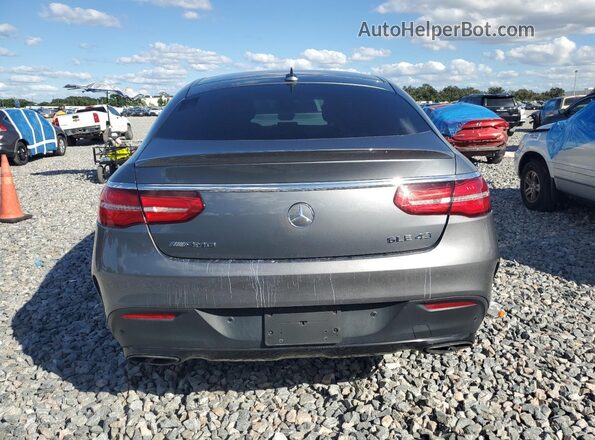 4JGED6EBXKA136720 2019 MERCEDES-BENZ GLE Серебряный Вид сзади